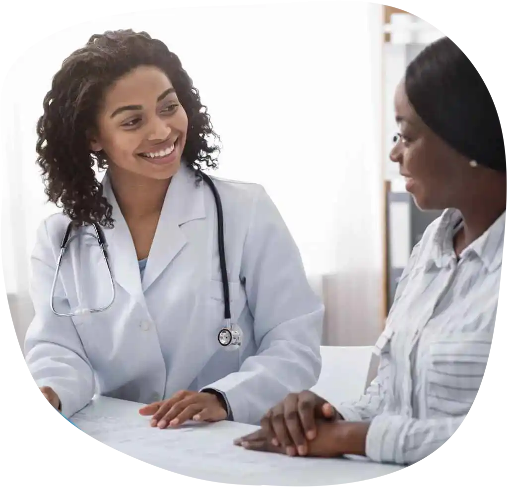 Nutricionista em consulta na Clínica Eqlive